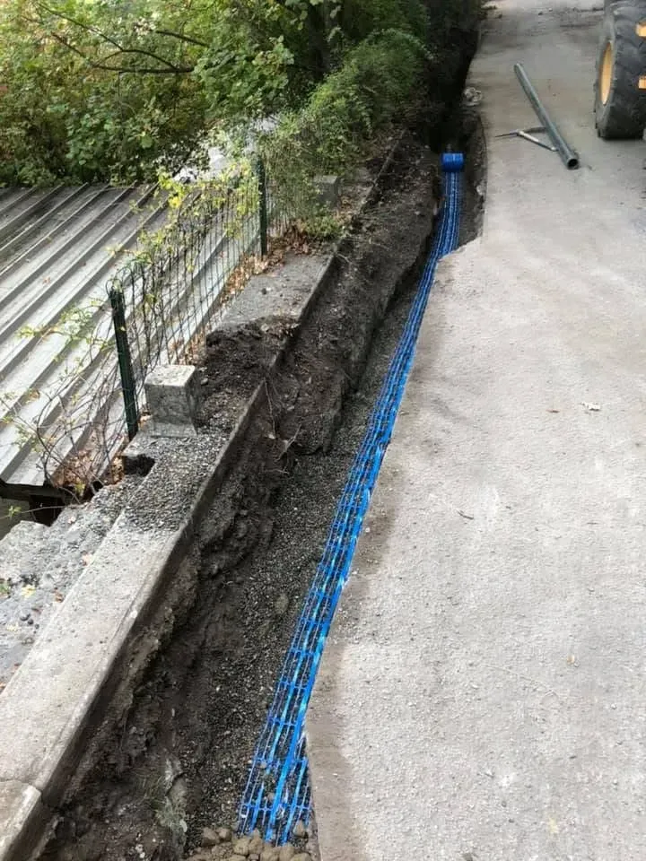 Travaux de raccordement à Le Bersac